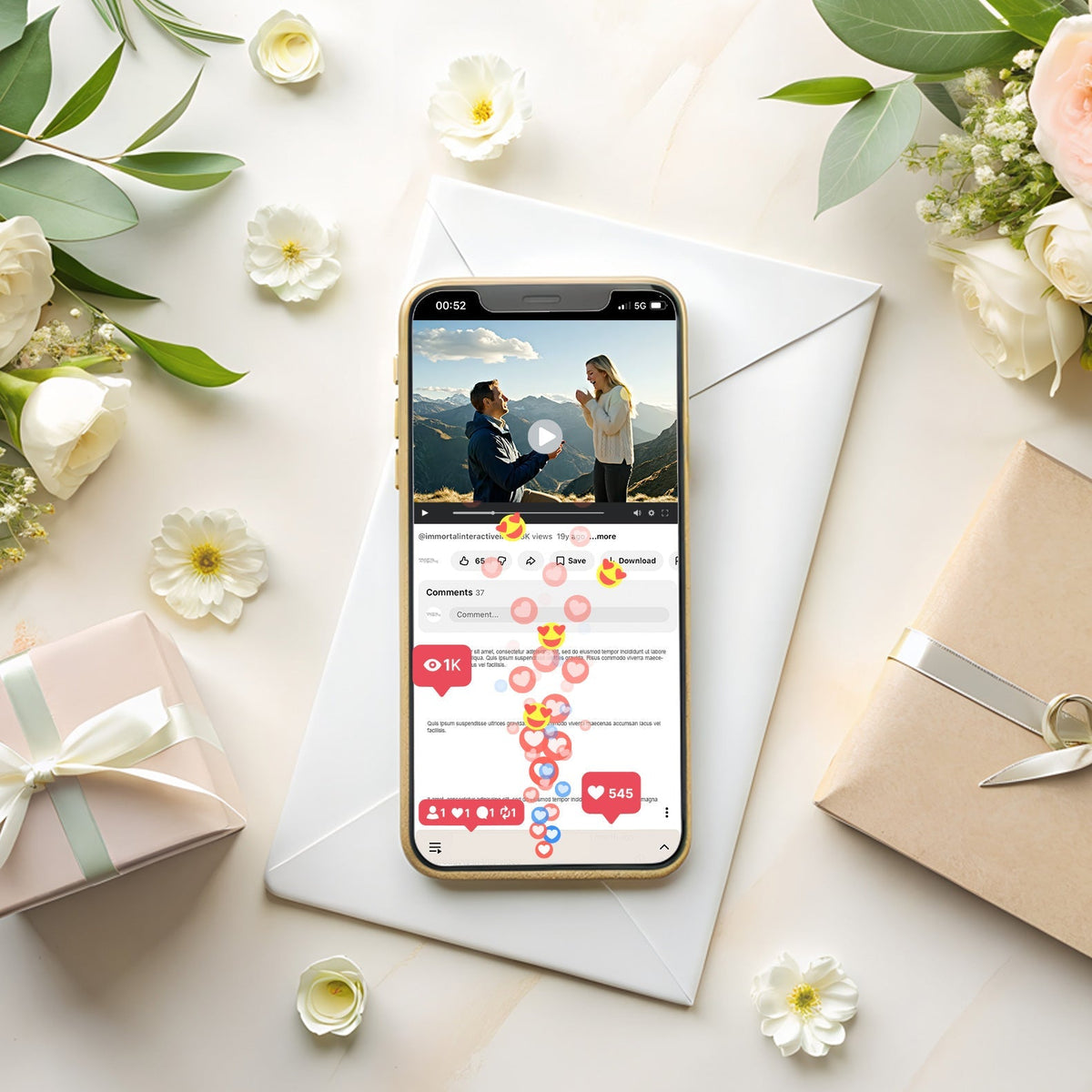 Adding interactivity to invitations